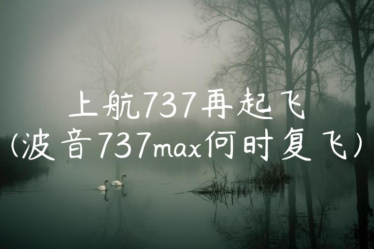 上航737再起飞(波音737max何时复飞)