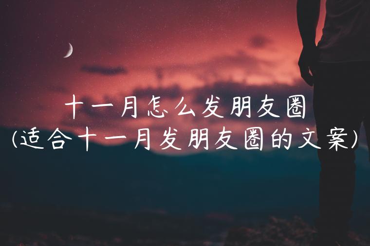 十一月怎么发朋友圈(适合十一月发朋友圈的文案)