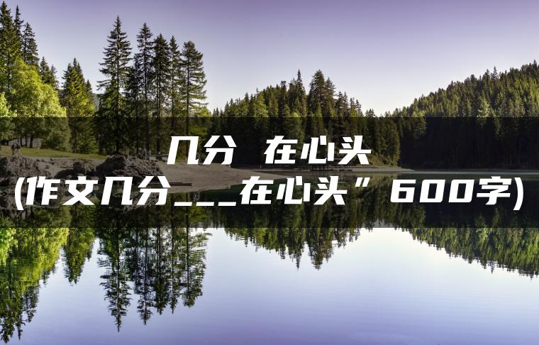 几分 在心头(作文几分___在心头”600字)