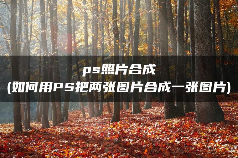 ps照片合成(如何用PS把两张图片合成一张图片)